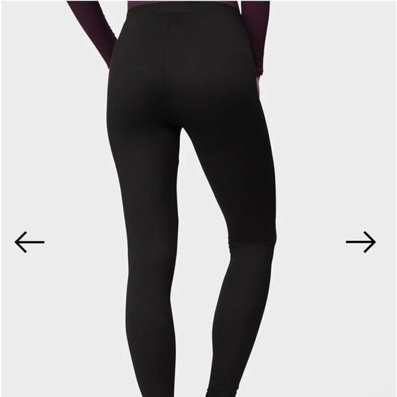 32 DEGREES WOMEN'S LIGHTWEIGHT BASELAYER LEGGING LARGE BLK‎ NWT IN PACKAGING - Picture 3 of 5